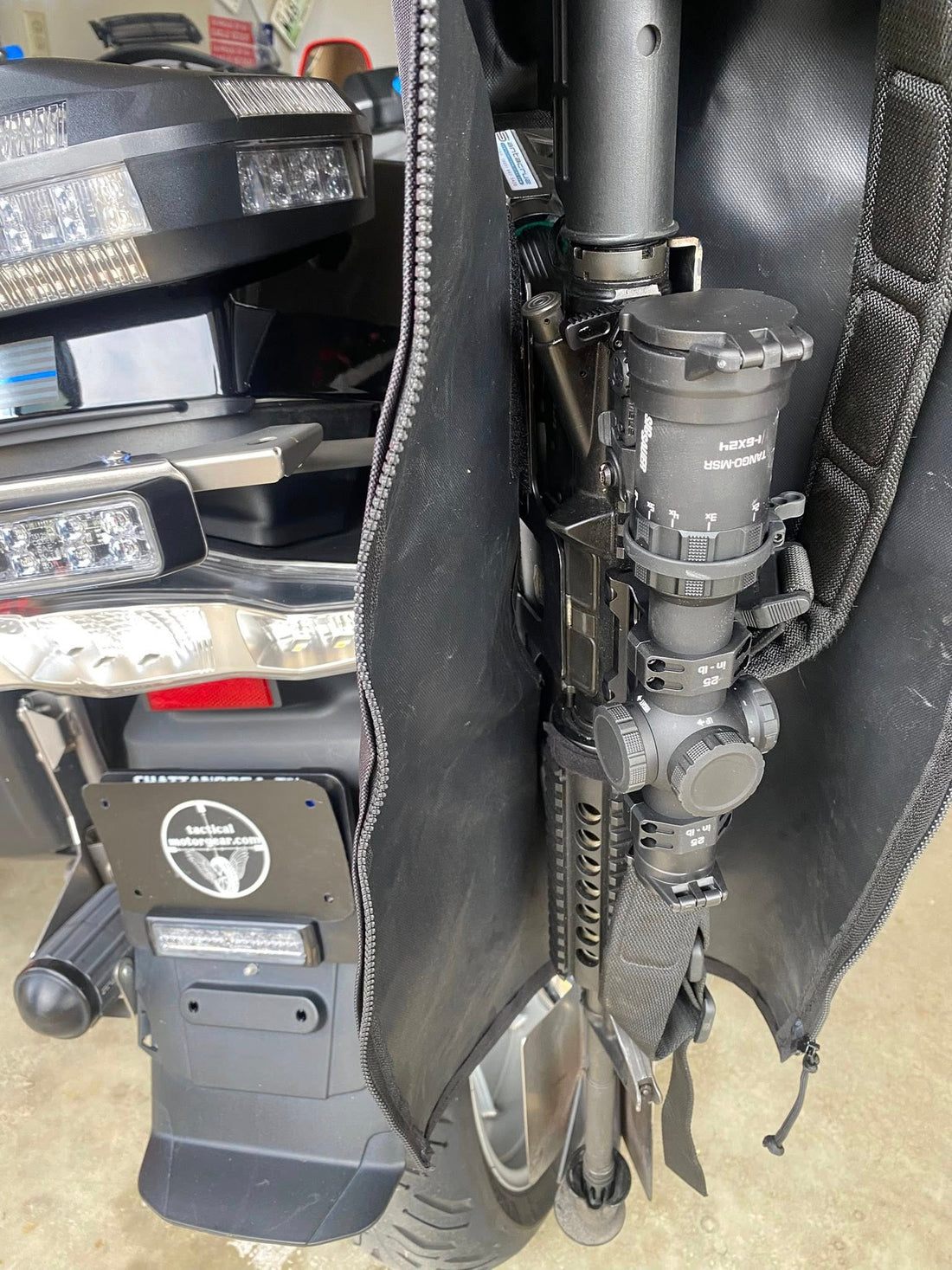 Why cover it up?  About that rifle cover!