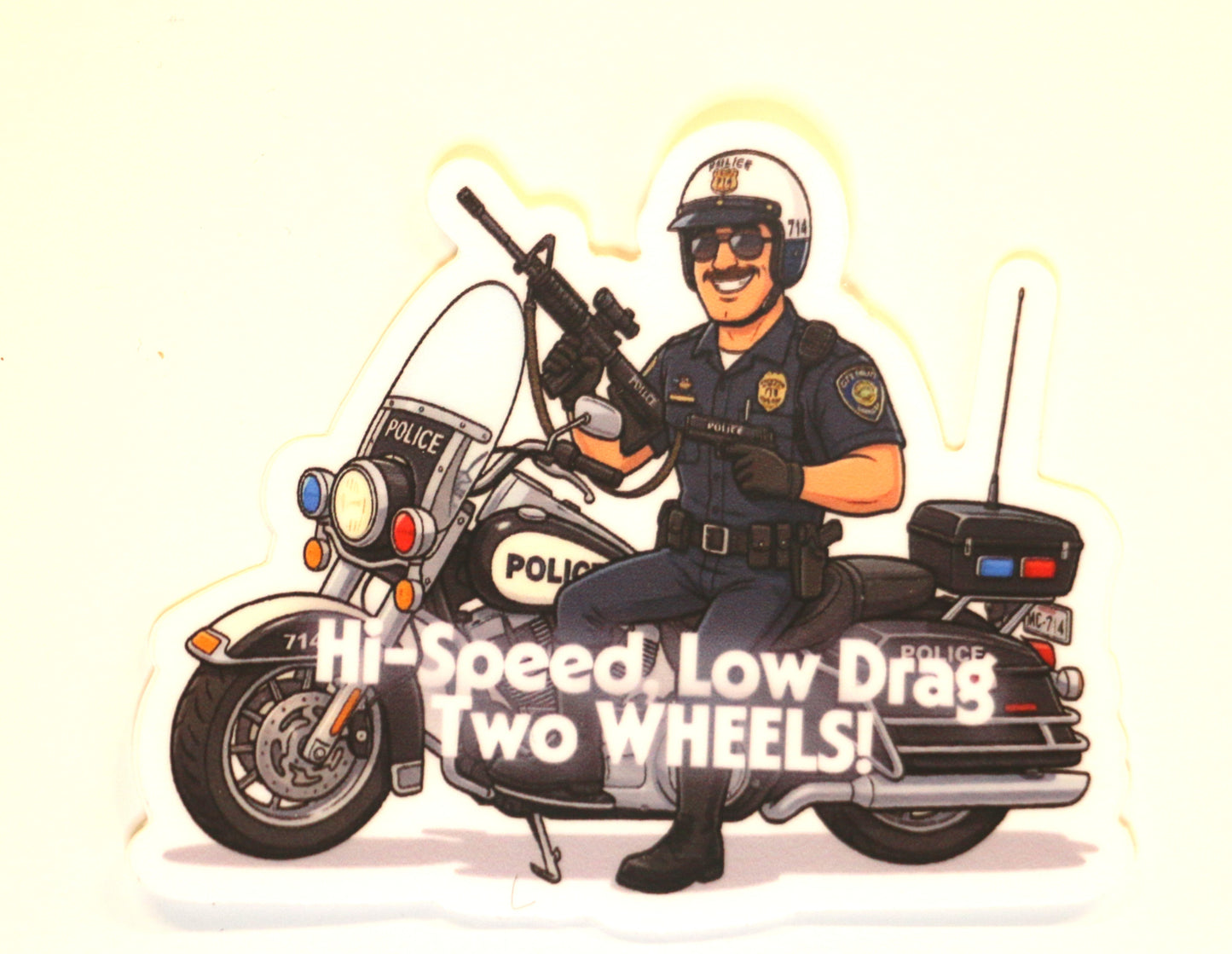 Hi-Speed Low-Drag 4 pack Stickers!!