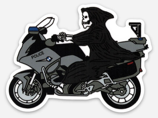 Grim Reaper BMW Stickers - 4 Pack!!