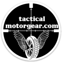 Tactical Motor Gear 3 inch sticker round - 2 pack